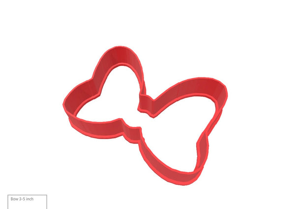 Minnie Mouse Bow Tie Cookie Cutter