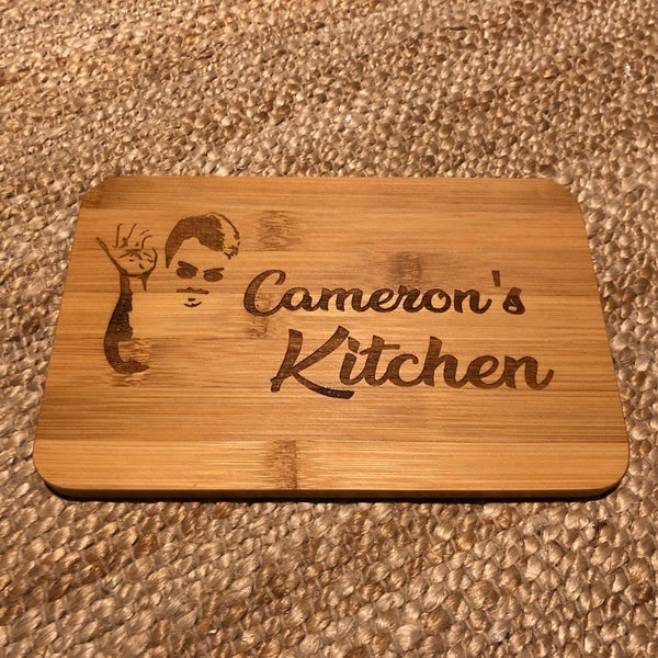 Personalised Laser Engraved Bamboo Serving / Chopping Board