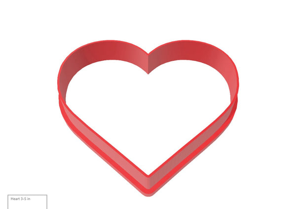 Love Heart Cookie & Fondant Cutter