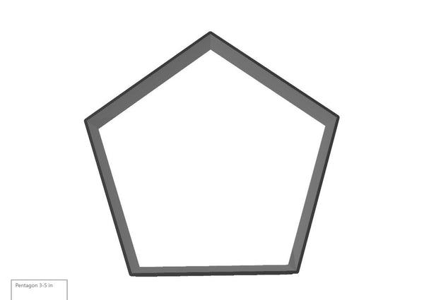 Pentagon Cookie & Fondant Cutter