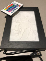 Personalised Lithophane LED Photo Frame — 6×4 Backlit