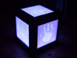 Personalised Lithophane LED Photo Cube Lamp — 3 Colours
