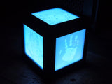 Personalised Lithophane LED Photo Cube Lamp — 3 Colours