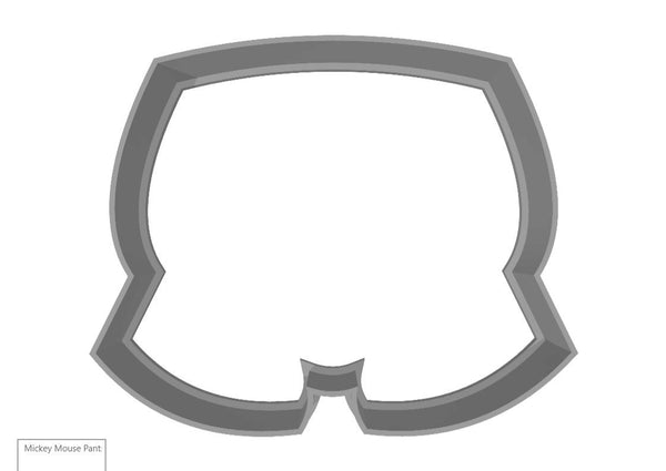 Mickey Shorts Cookie & Fondant Cutter