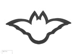 Bat Halloween 3D Printed Cookie Cutter