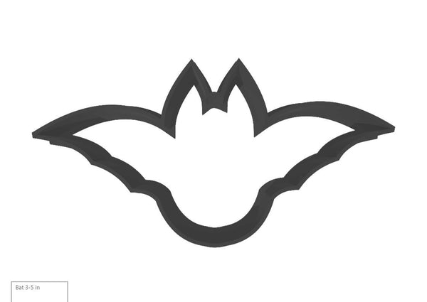 Bat Halloween 3D Printed Cookie Cutter