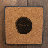 Custom Laser Engraved Natural Slate Coaster