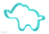 Elephant 3D Printed Cookie Cutter