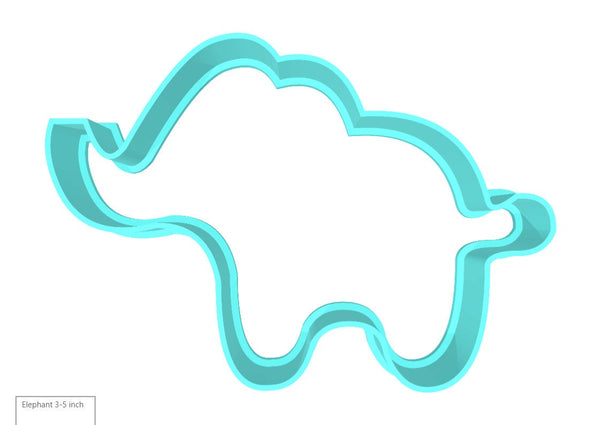 Elephant 3D Printed Cookie Cutter