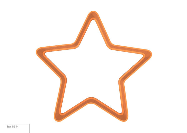 Star 3D Printed Cookie Cutter