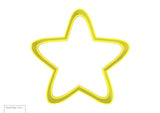 Round Star 3D Printed Cookie Cutter