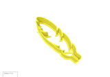 Feather Cookie & Fondant Cutter