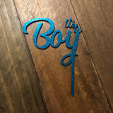 Personalised Acrylic Cake Topper — Script Font