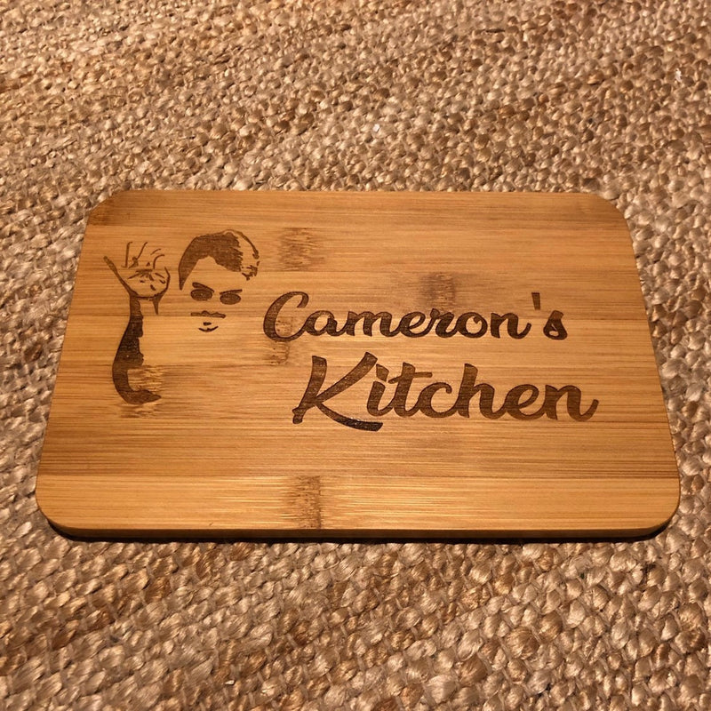 Personalised Laser Engraved Bamboo Serving / Chopping Board