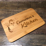 Personalised Laser Engraved Bamboo Serving / Chopping Board