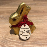 Personalised Easter Teacher Engraved Plywood Gift Tag