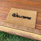 Mickey Mouse Inspired Natural Coir Welcome Door Mat