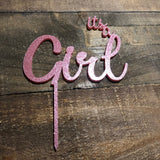 It's a Boy / Girl Acrylic Cake Topper