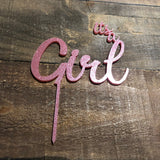 It's a Boy / Girl Acrylic Cake Topper