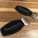 Personalised Leatherette Magnetic Bottle Opener