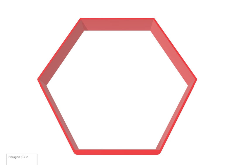 Hexagon Cookie & Fondant Cutter
