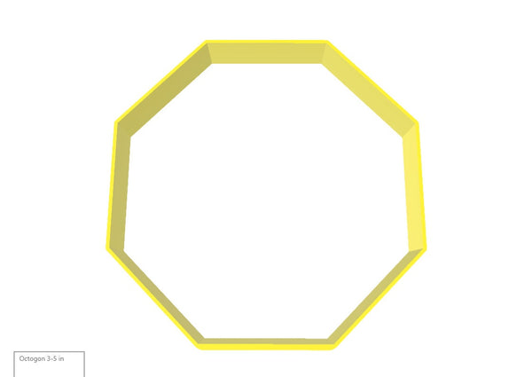 Octagon Cookie & Fondant Cutter