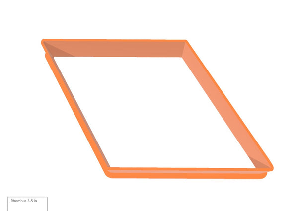 Rhombus Cookie & Fondant Cutter
