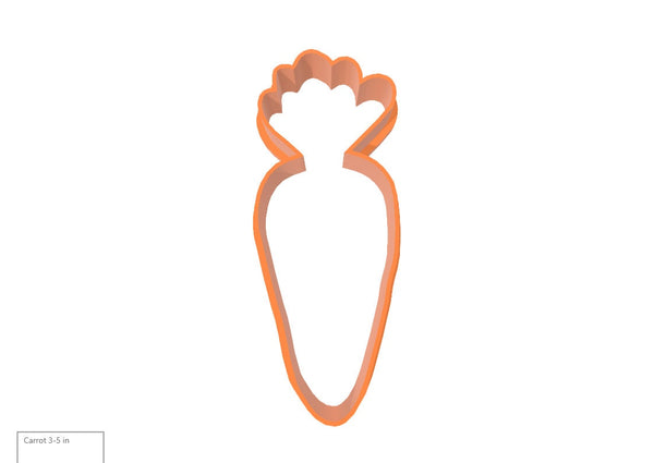 Easter Carrot 3D Printed Cookie Cutter