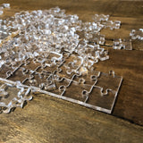 Blank Impossible Jigsaw Puzzle — Easy to Impossible