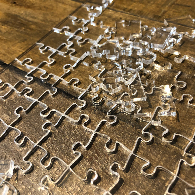 Blank Impossible Jigsaw Puzzle — Very Hard & Impossible