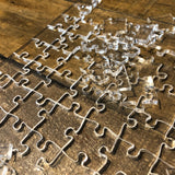 Blank Impossible Jigsaw Puzzle — Easy to Impossible