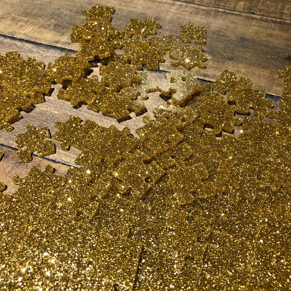 Glitter Blank Impossible Jigsaw Puzzle