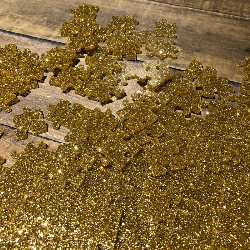 Glitter Blank Impossible Jigsaw Puzzle
