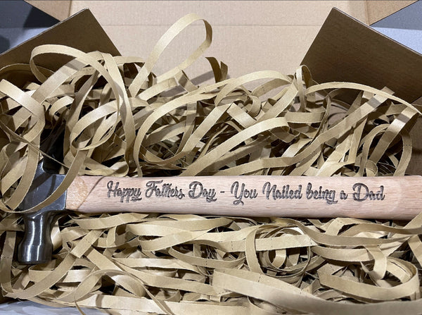 Personalised Laser Engraved Hammer — Choice of Designs