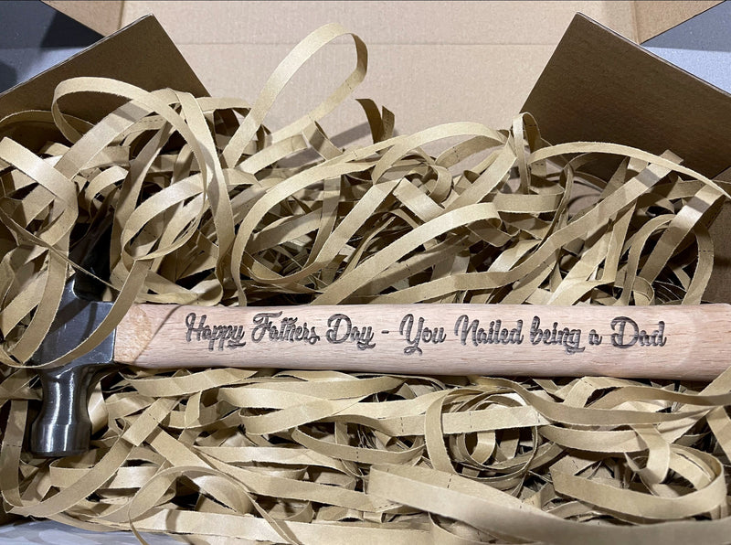 Personalised Laser Engraved Hammer — Choice of Designs