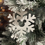 3D Printed Disney-Inspired Mouse Snowflake Bauble