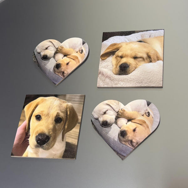 Custom UV Printed Photo Canvas Fridge Magnet
